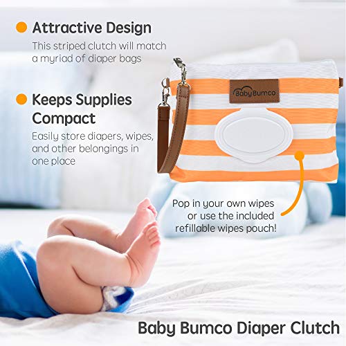 Bumco Diaper Clutch (Orange)