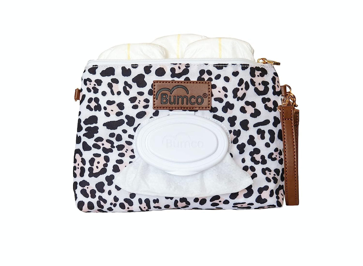 Bumco Diaper Clutch (Snow Leopard)