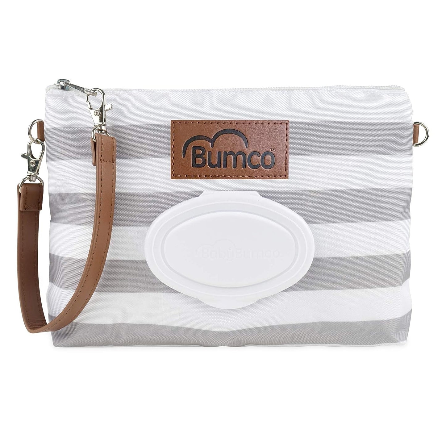 Bumco Diaper Clutch (Gray Stripe)