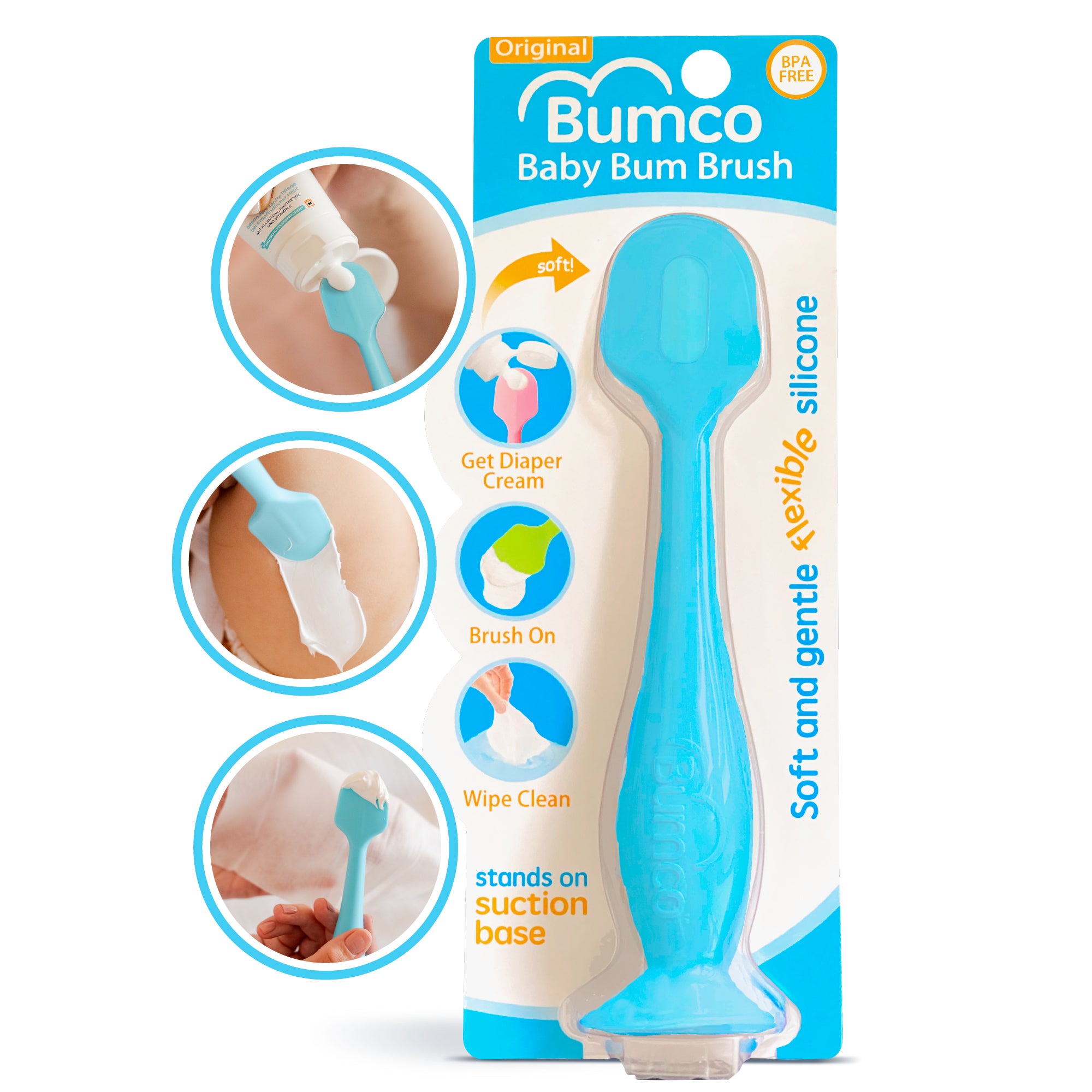 Diaper cream sale brush