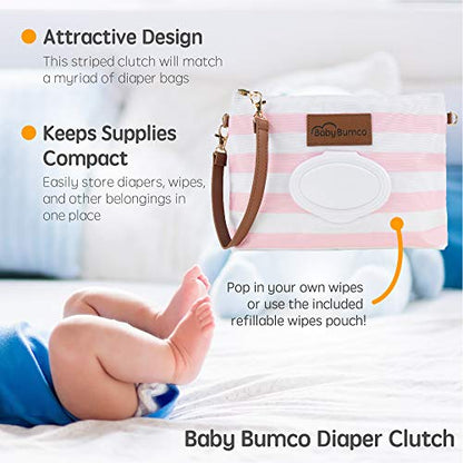 Bumco Diaper Clutch (Pink)