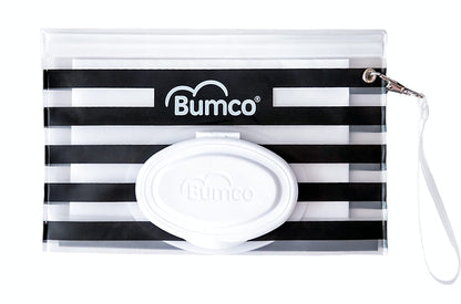 Bumco Airtight Wipes Dispenser (Black Stripe)