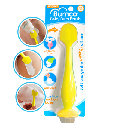 Bumco Original Baby Bum Brush (Yellow)