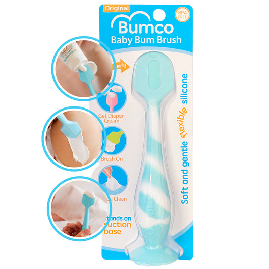 Bumco Original Baby Bum Brush (Aqua Swirl)