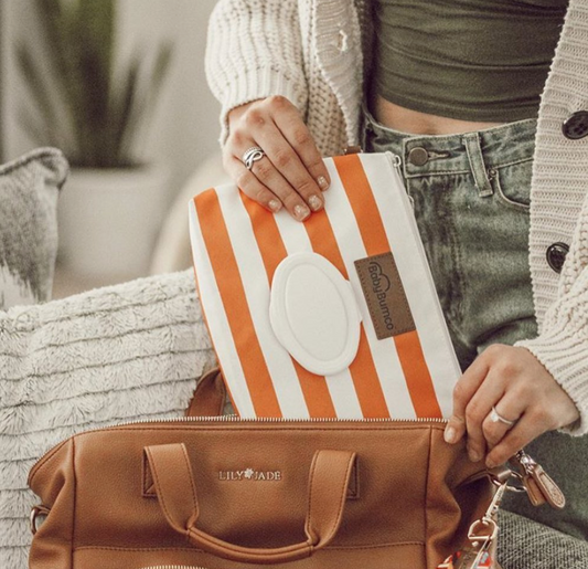 Baby diaper clutch cheap