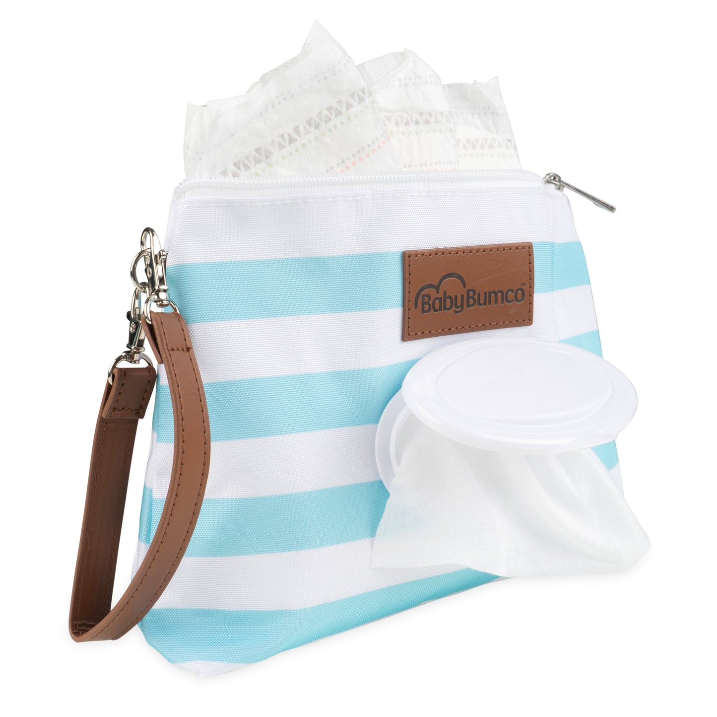 Bumco Diaper Clutch (Blue Stripe)